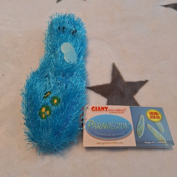 New! Giant Microbes Paramecium Plush Scientific‎ Learning Toy - Picture 1 of 9